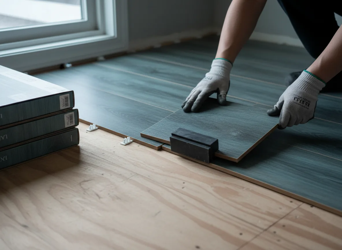 Luxury Vinyl Plank Installation company in Long Valley, SD